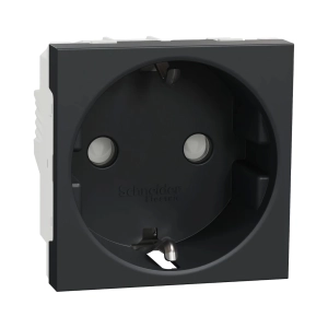 NU303754 SCHNEIDER UNICA PRIZA 2P+E NEGRU ANTRACIT