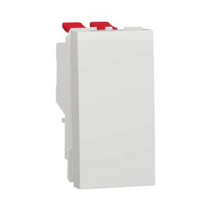 NU310518 SCHNEIDER UNICA INTRERUPATOR CAP CRUCE 1M ALB