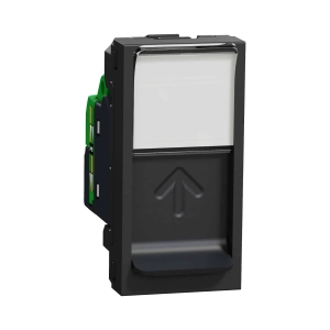 NU341054 SCHNEIDER UNICA PRIZA RJ45 CAT5 UTP NEGRU ANTRACIT