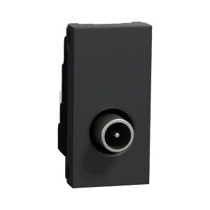 NU346154 SCHNEIDER UNICA PRIZA TV TATA 1M NEGRU ANTRACIT