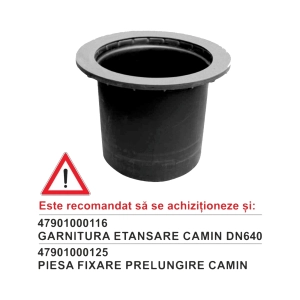 PRELUNGIRE L=300MM PT CAMIN VIZITARE PEHD