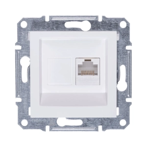 PRIZA DATE RJ45 CAT6 ALB ASFORA - SCHNEIDER | EPH4770121