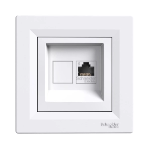 PRIZA DATE RJ45 CAT6 ALB ASFORA - SCHNEIDER