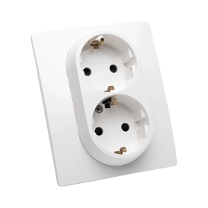 PRIZA DUBLA SCHUKO 16A ALB NILOE - LEGRAND