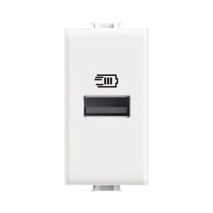 PRIZA MATIX 1XUSB-A 5VDC 1M ALB - LEGRAND | AM4191A