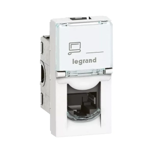 PRIZA RJ45 CAT6 FTP 1M ALB MOSAIC - LEGRAND | 076562