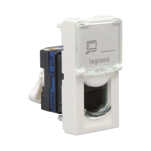 PRIZA  RJ45 UTP CAT6 ALB MOSAIC - LEGRAND | 076561