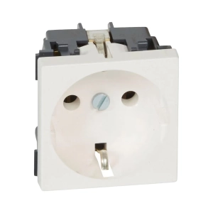 PRIZA SCHUKO 2M 16A ALB MOSAIC - LEGRAND | 077210