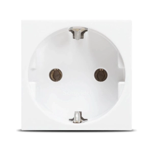 PRIZA SCHUKO 2M 16A ALB UNICA  SCHNEIDER | NU303618