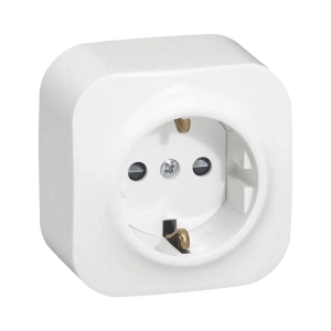 PRIZA SCHUKO APLICATA 16A ALB FORIX - LEGRAND | 782411