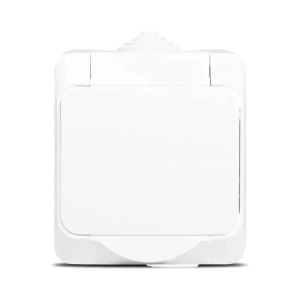 PRIZA SCHUKO APLICATA 16A IP44 ALB CEDAR - SCHNEIDER | WDE000541