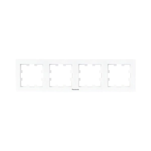 RAMA PRIZA 4 MODULE ORIZONTALA PANASONIC KARRE PLUS 55 ALB