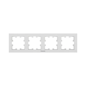 RAMA PRIZA 4 MODULE ORIZONTALA PANASONIC KARRE PLUS 55 SOFT TOUCH SEASHELL