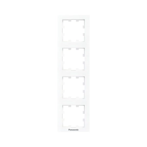 RAMA PRIZA 4 MODULE VERTICALA PANASONIC KARRE PLUS 55 ALB