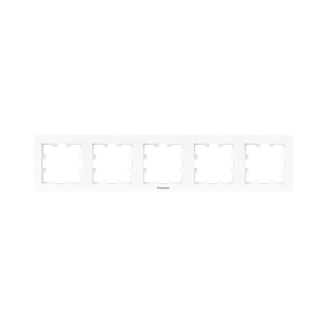 RAMA PRIZA 5 MODULE ORIZONTALA PANASONIC KARRE PLUS 55 ALB