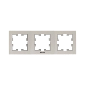 RAMA PRIZA TRIPLA ORIZONTALA PANASONIC KARRE PLUS 55 BRONZ