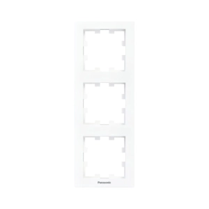 RAMA PRIZA TRIPLA VERTICALA PANASONIC KARRE PLUS 55 ALB