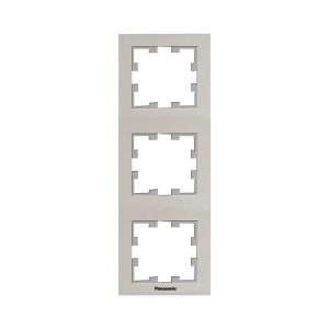 RAMA PRIZA TRIPLA VERTICALA PANASONIC KARRE PLUS 55 BRONZ