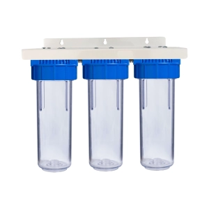 SET 3 CARCASE FILTRU VALHOH 10'' TRANSPARENTE D1''