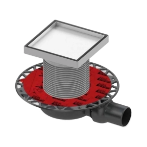 Sifon complex extraplat TECE pt placare ceramica 150mm